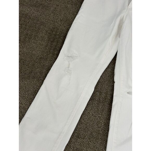 NEW WITH TAGS OLD NAVY High-Waisted O.G. Straight White Jeans Size 2R - Picture 7 of 10